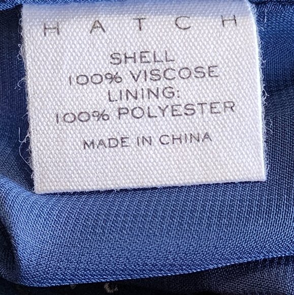 Hatch The Grace Maternity Dress in Blue Floral Flutter Sleeve 1 Small - Picture 9 of 9